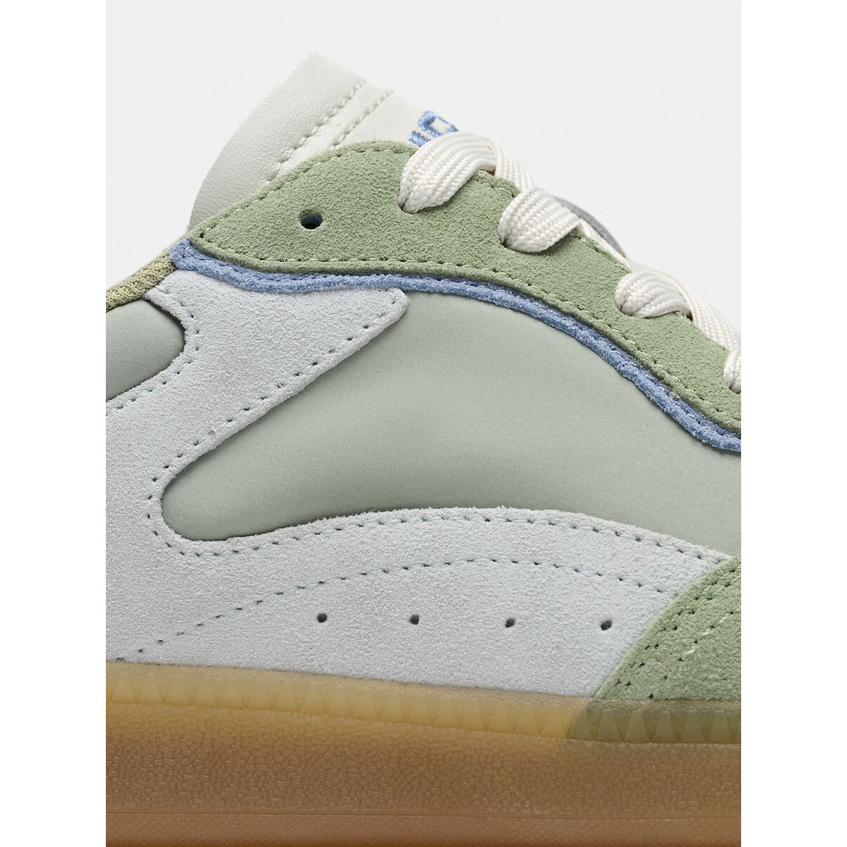 Baskets en cuir Park vert, HOFF