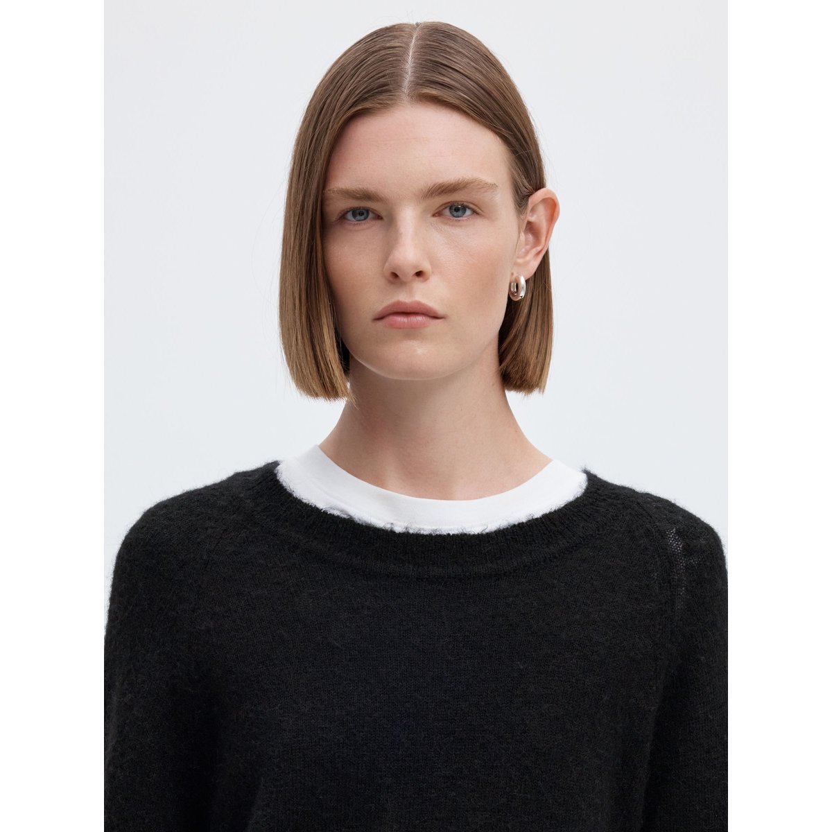 Jumper noir - black, SELECTED