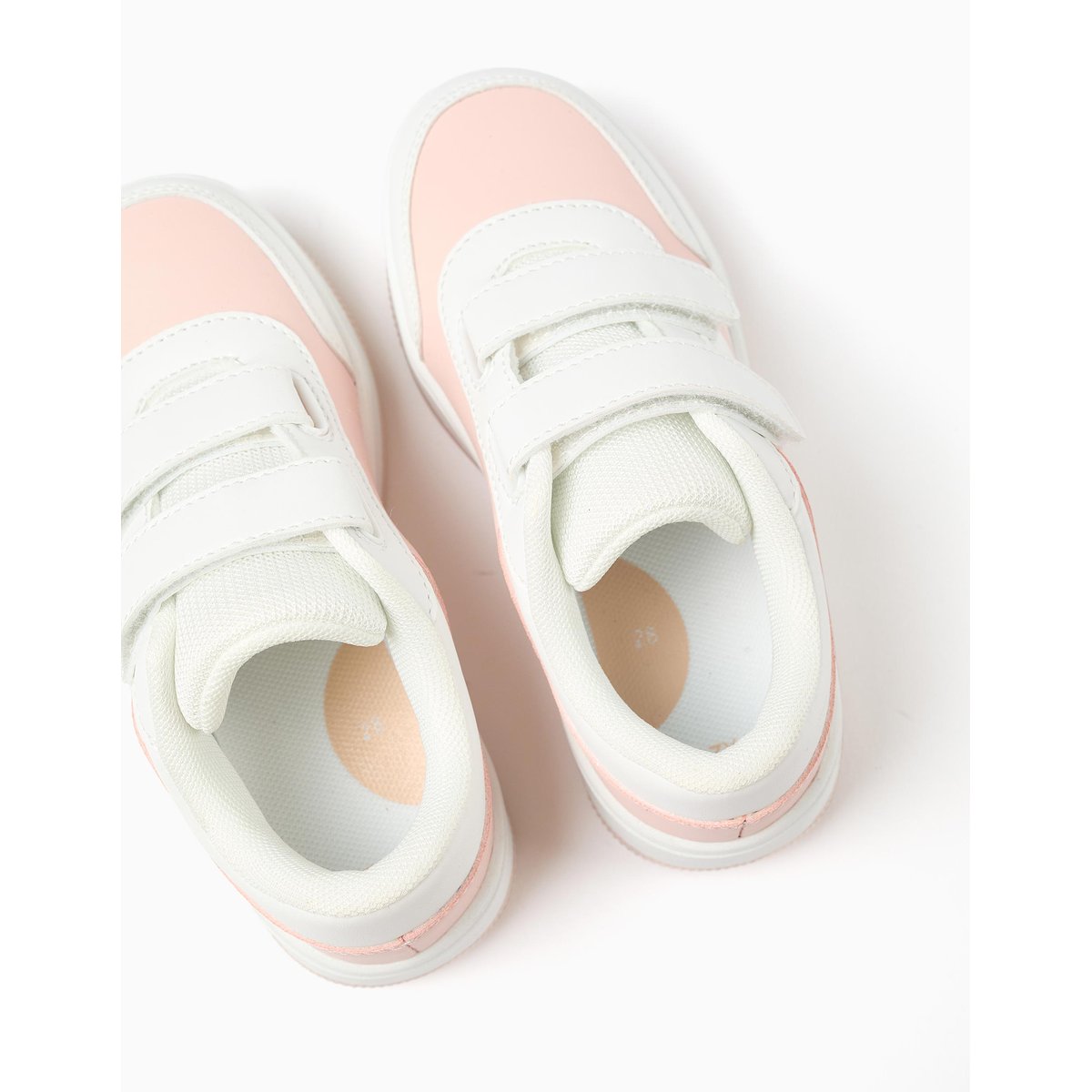 Baskets avec fermeture à scratch rose, ZIPPY