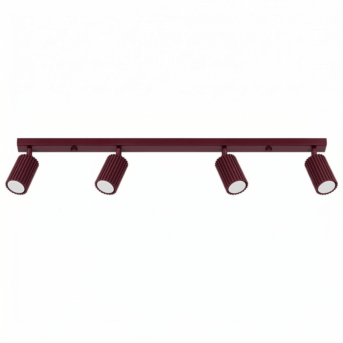 Plafonnier Aluminium Bordeaux GU10 4 KARBON bordeaux, EDEN