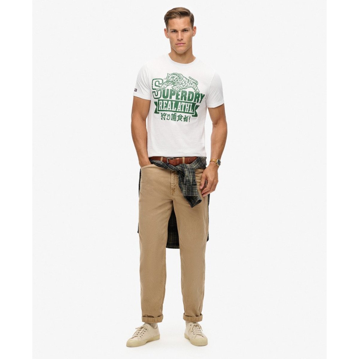 T-shirt classique Athletic optic, SUPERDRY