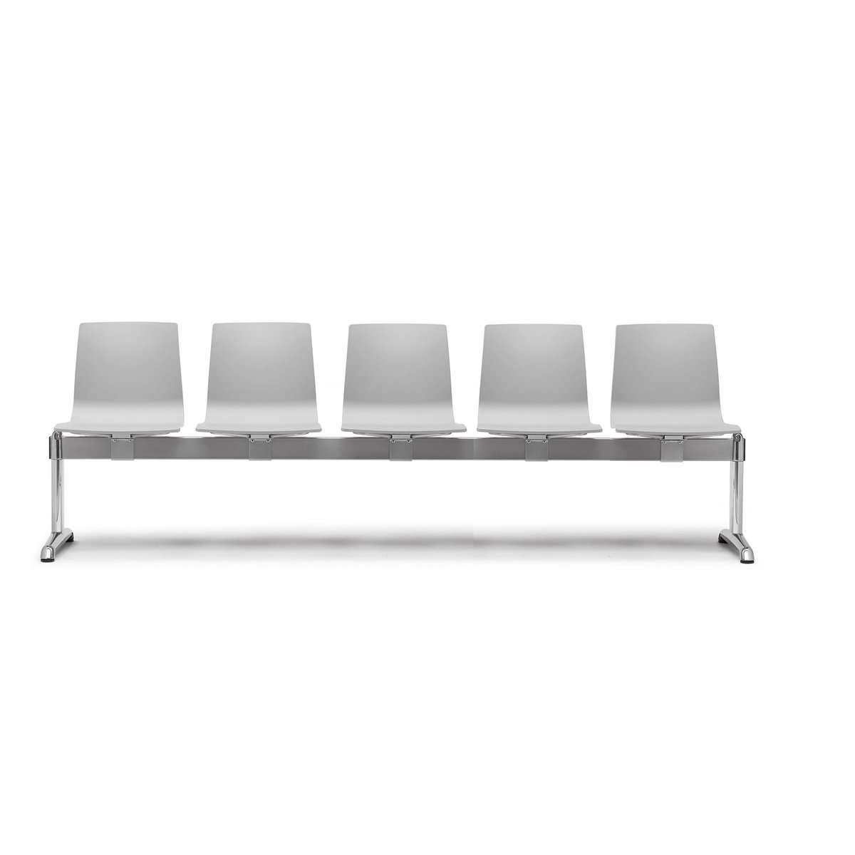 Chaise design, BENCH ALICE gris clair, SCAB DESIGN