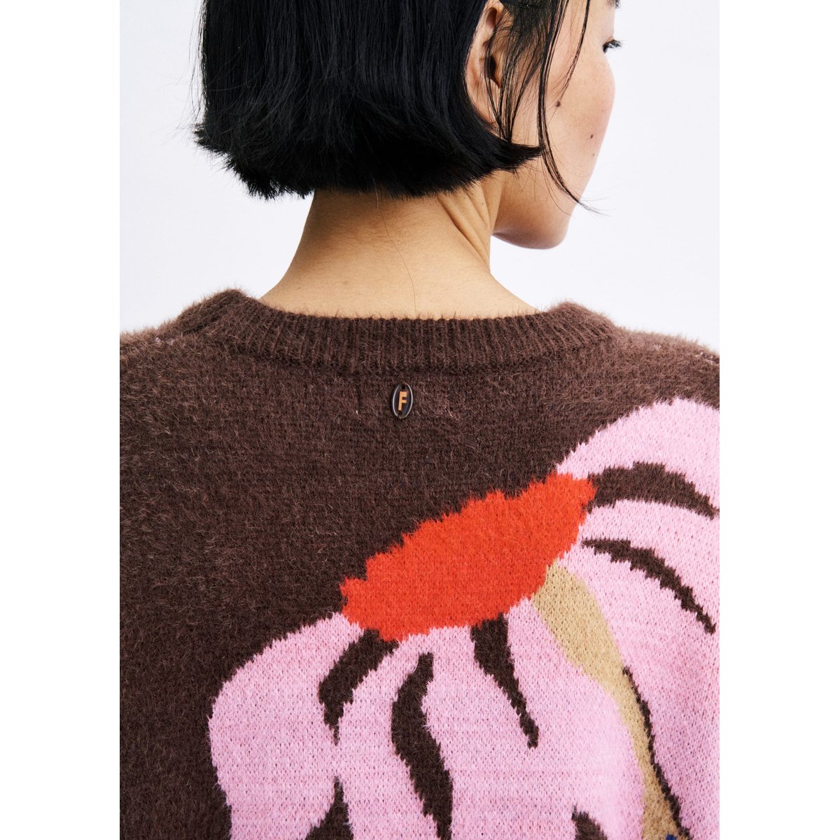 Pull Kumano KUMANO marron chocolat, FRNCH