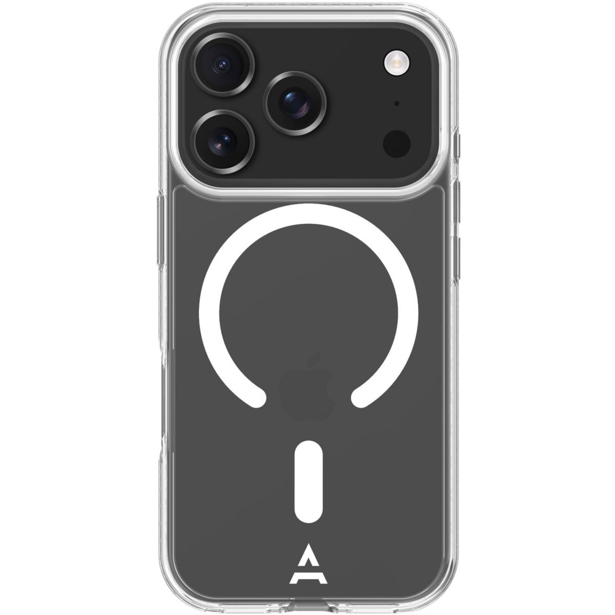 Coque iPhone 17 Pro Antichoc Made In France couleur unique, ADEQWAT