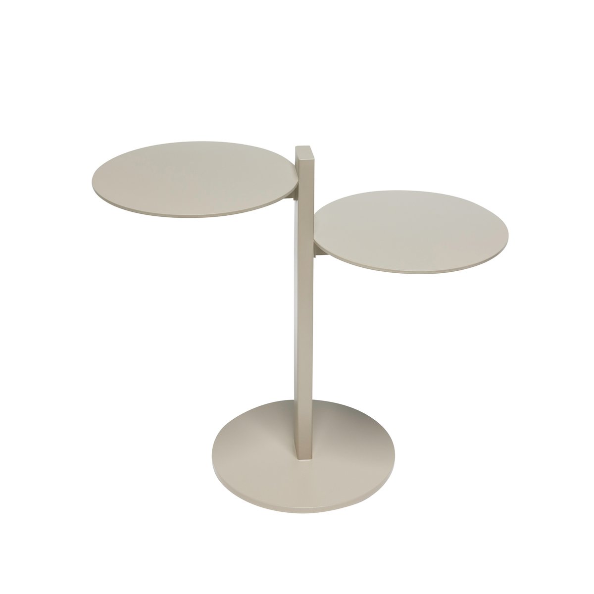 Table d'appoint en fer PLATFORM sable, HUBSCH