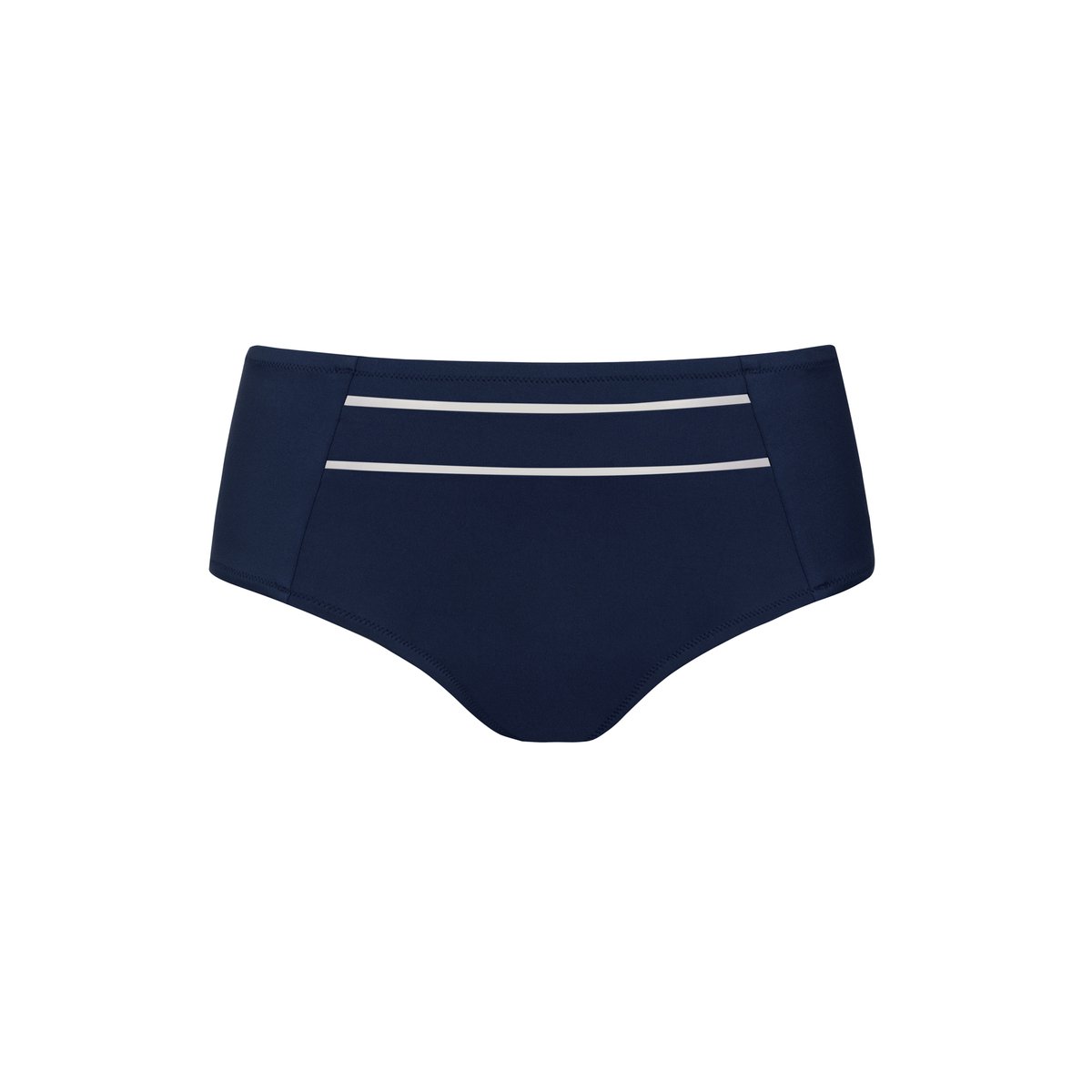 Bas maillot slip de bain taille haute amincissant UVITA bleu, LISCA