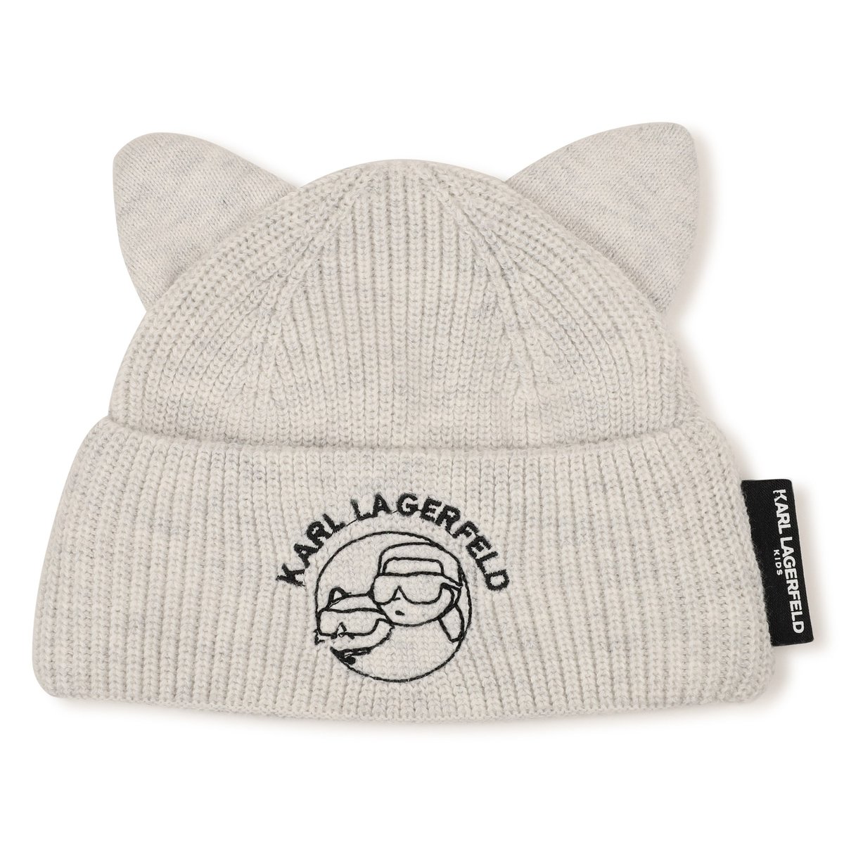 Ensemble bonnet et chaussons beige chine, KARL LAGERFELD KIDS