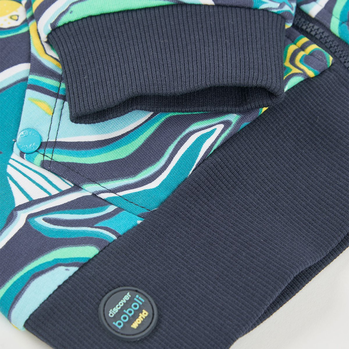Veste garçon imprimé de requins multicolore, BOBOLI