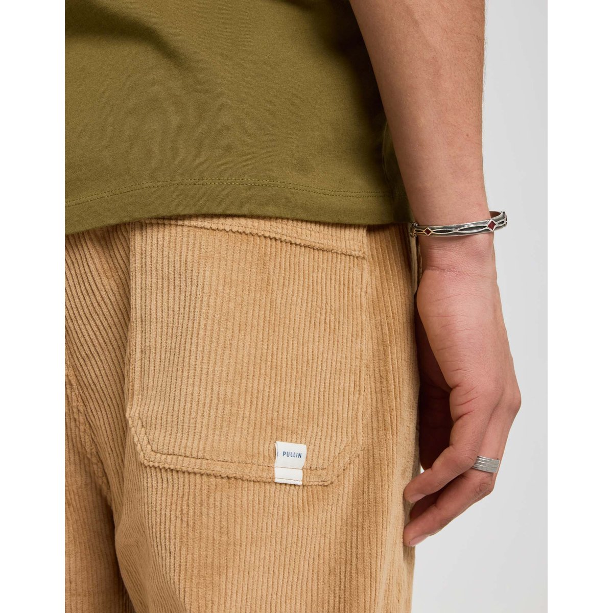 PANTALON LOOSE VELOURS ROYDESERT sable, PULLIN