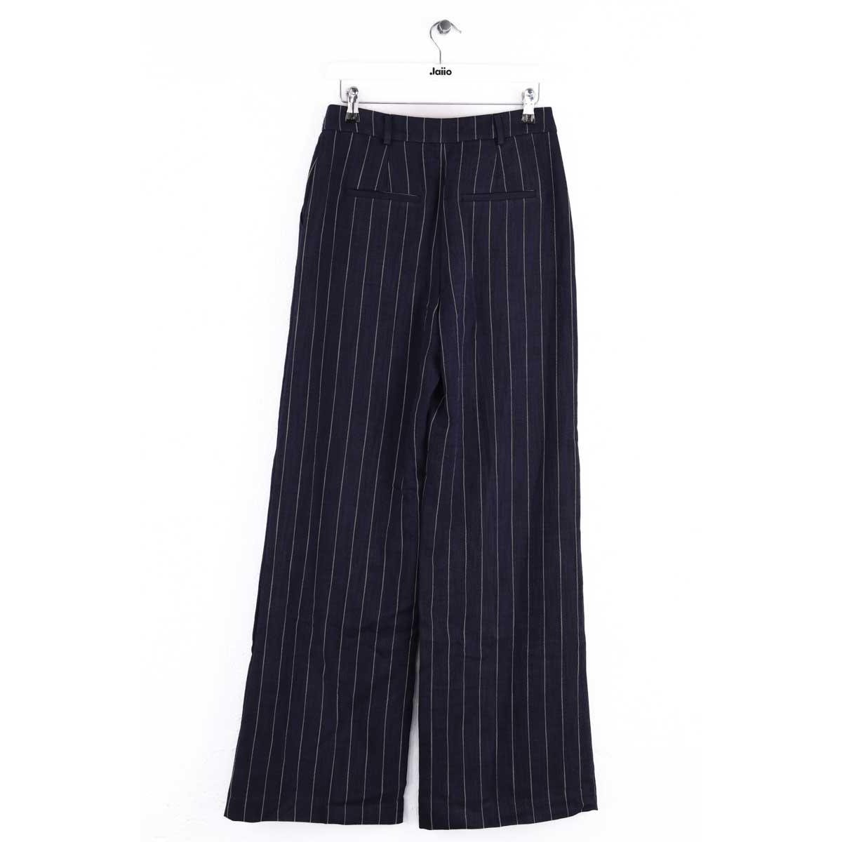 Pantalon large - Très Bon État marine, SEZANE