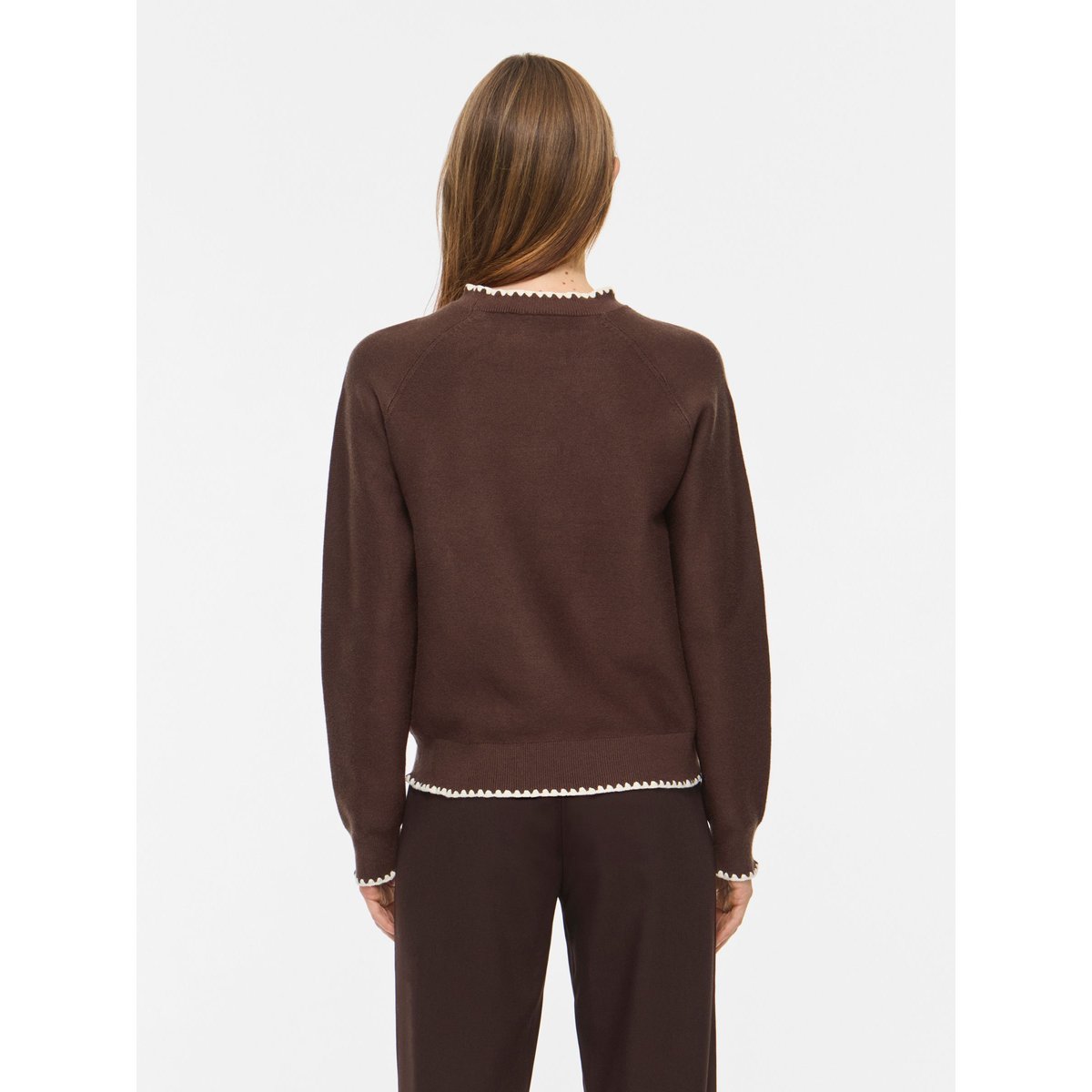 Pull En Maille marron - coffee bean1, VILA