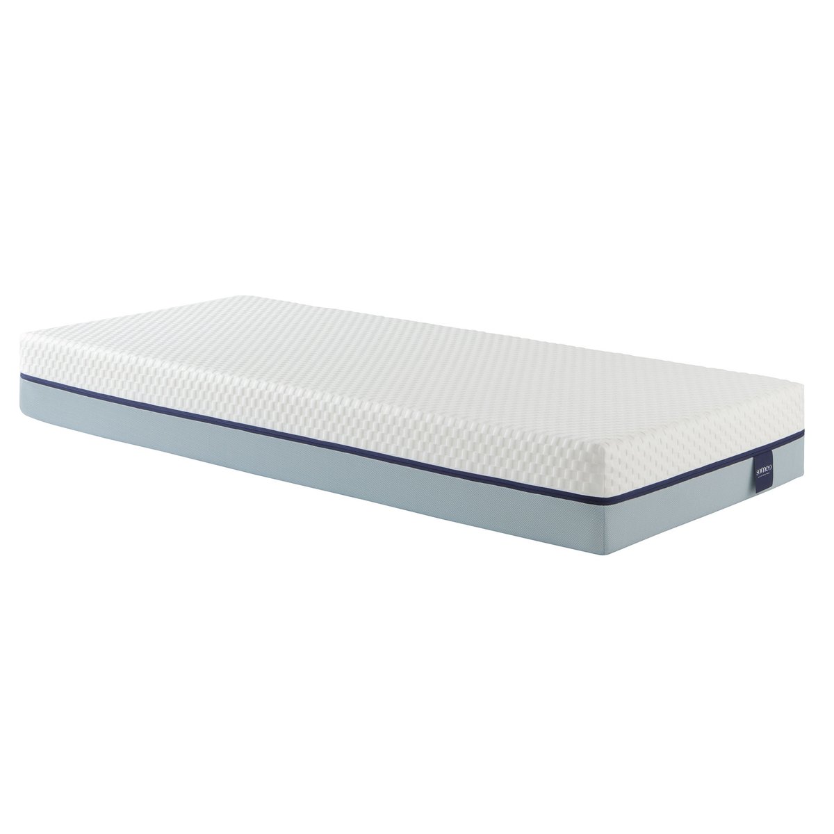 Matelas mémoire de forme Songe 600 blanc, SOMEO