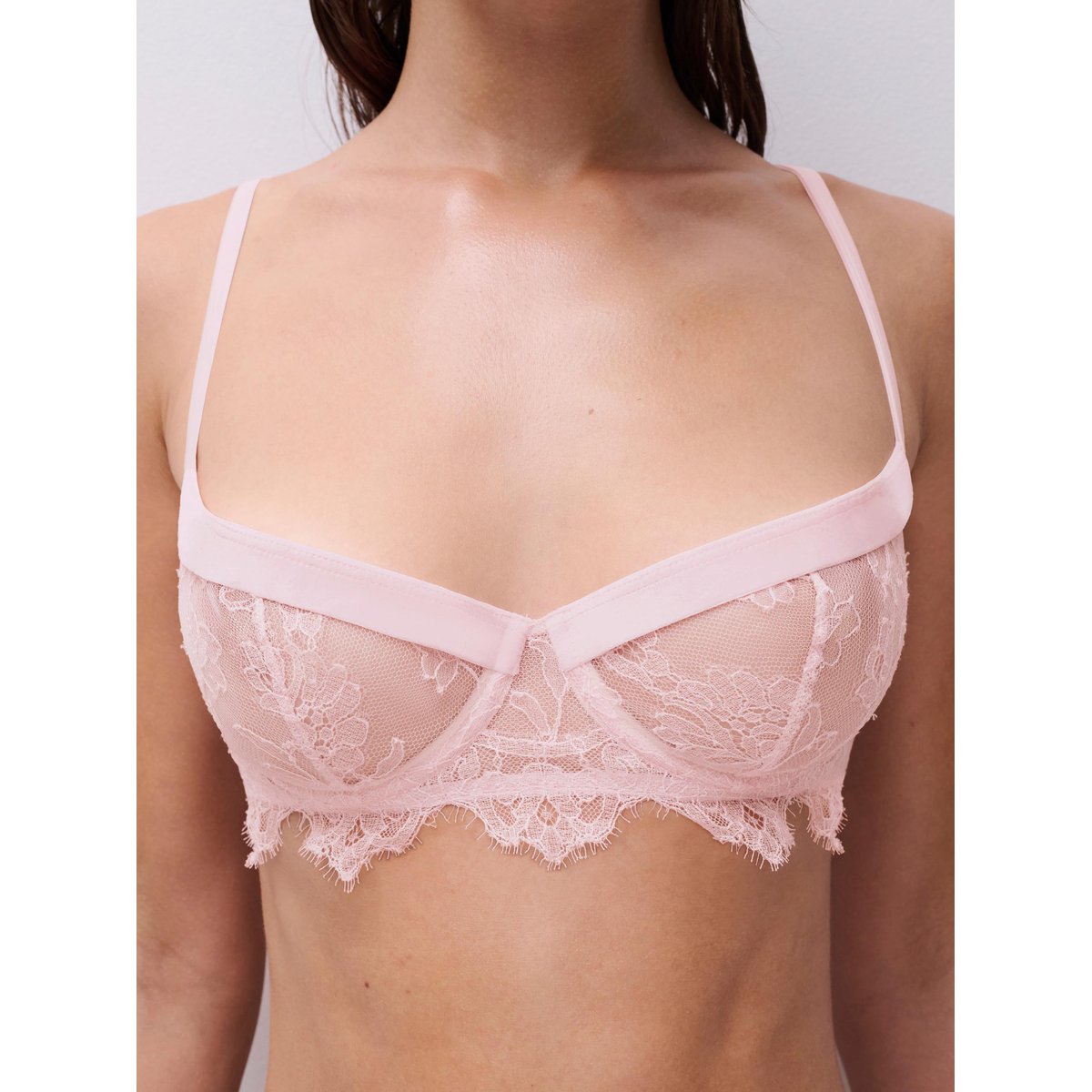 Soutien-gorge corbeille SHADOW petal powder, CHANTELLE X