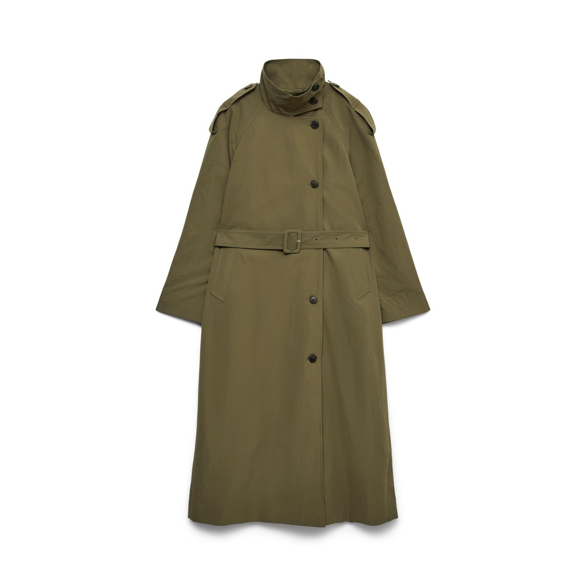 Trench Coat verte - kalamata 1, VERO MODA