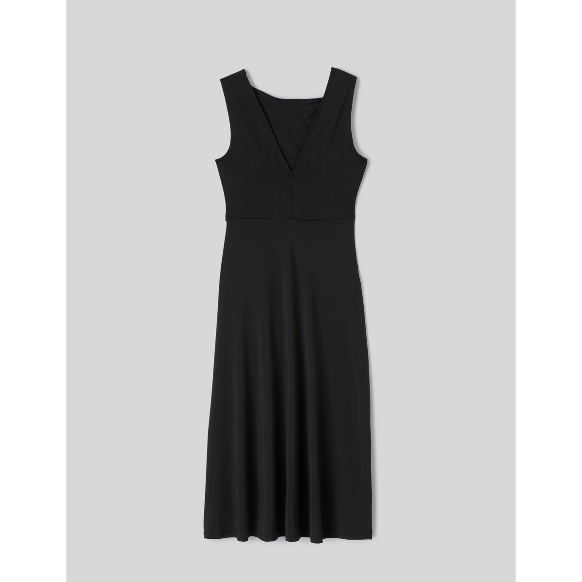 Robe longue drappée noir, BZB