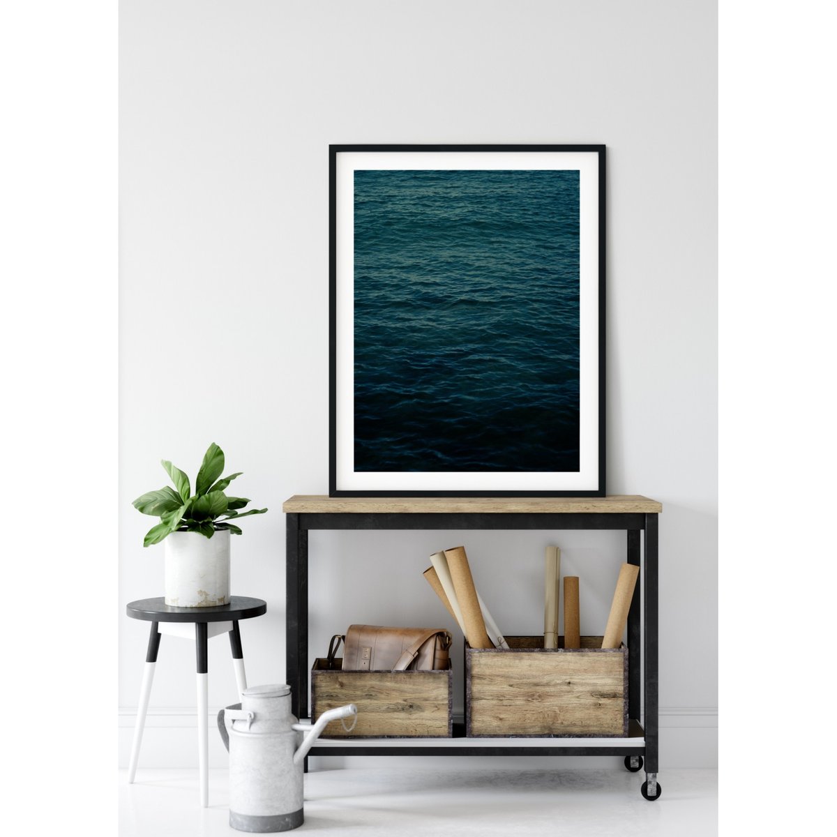 Poster Dark Waters blanc, L'AFFICHERIE