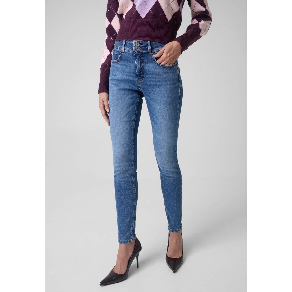 Jeans Remodelants bleu, GUESS