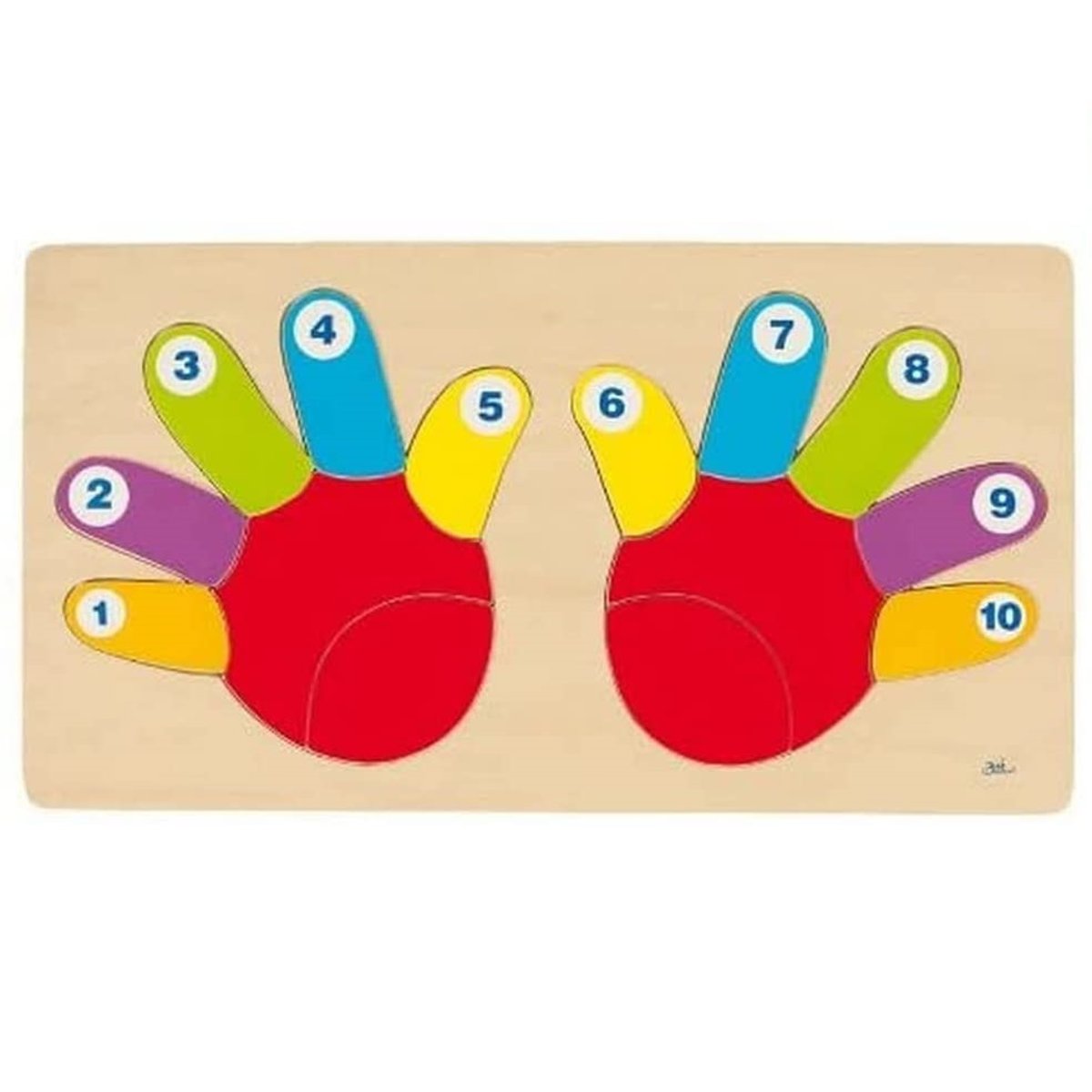 Puzzle Les Mains rouge, GOKI