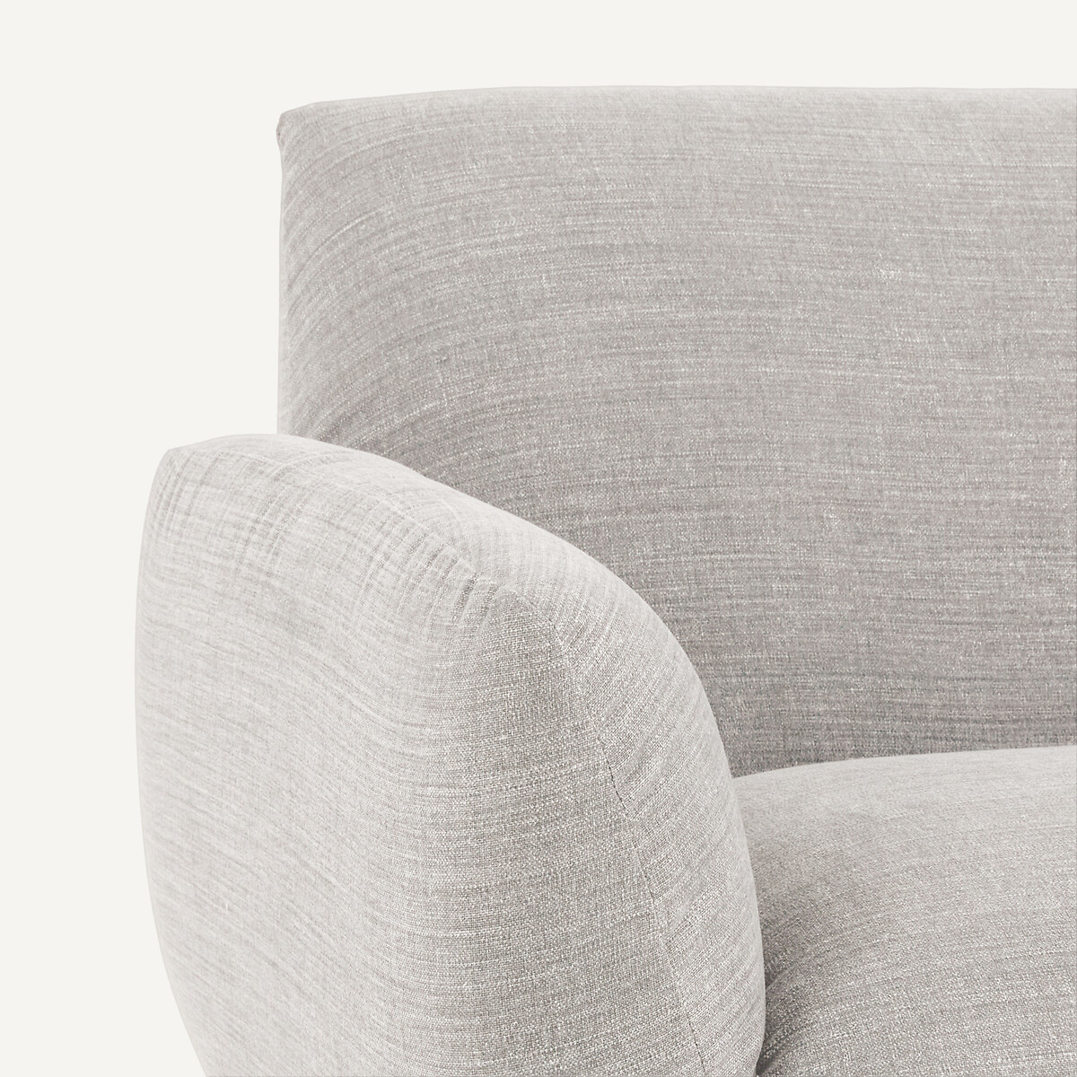 3- oder 4-Sitzer-Sofa, aus Baumwolle und Leinen, SPOGANO beige, AM.PM
