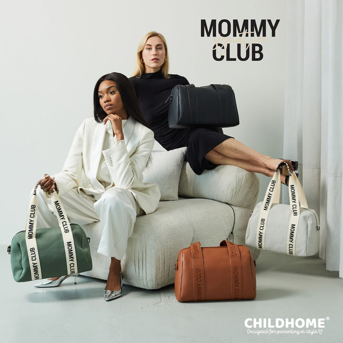Sac à langer Mommy Club CWMCSCGR vert, CHILDHOME