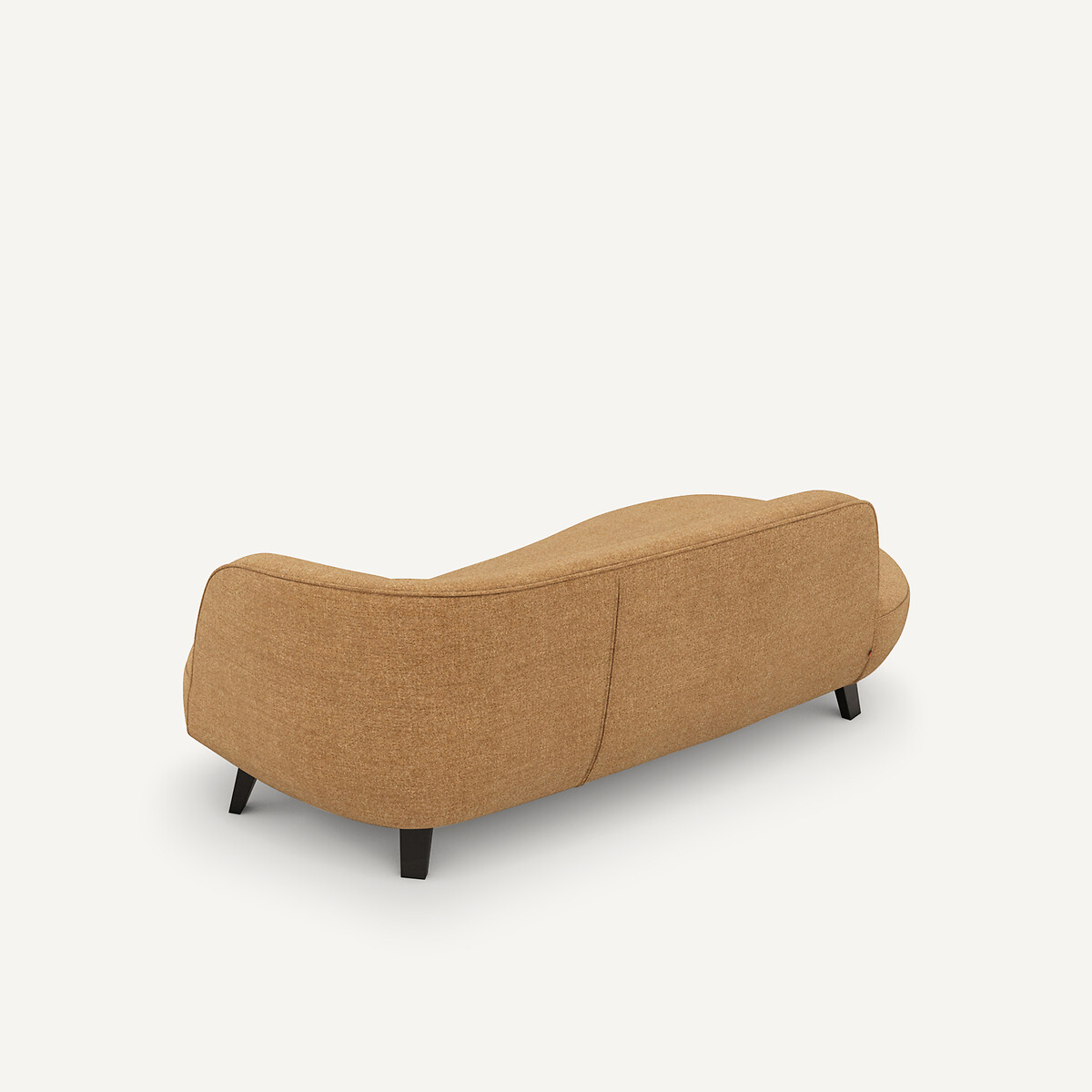 Canapé dormeuse chenille recyclée, ROSEBURY bronze, AM.PM X EMMANUEL GALLINA