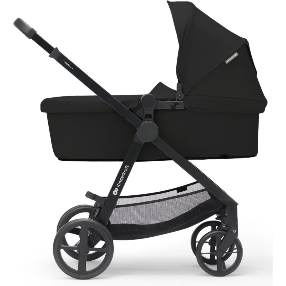 Poussette trio Newly + siège auto Mink Pro noir, KINDERKRAFT