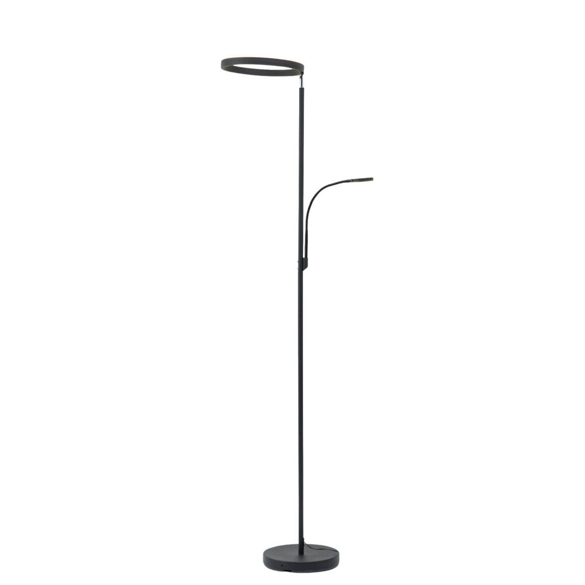 Lampadaire dimmable éclairage LED - PANCHO noir, KOSILUM