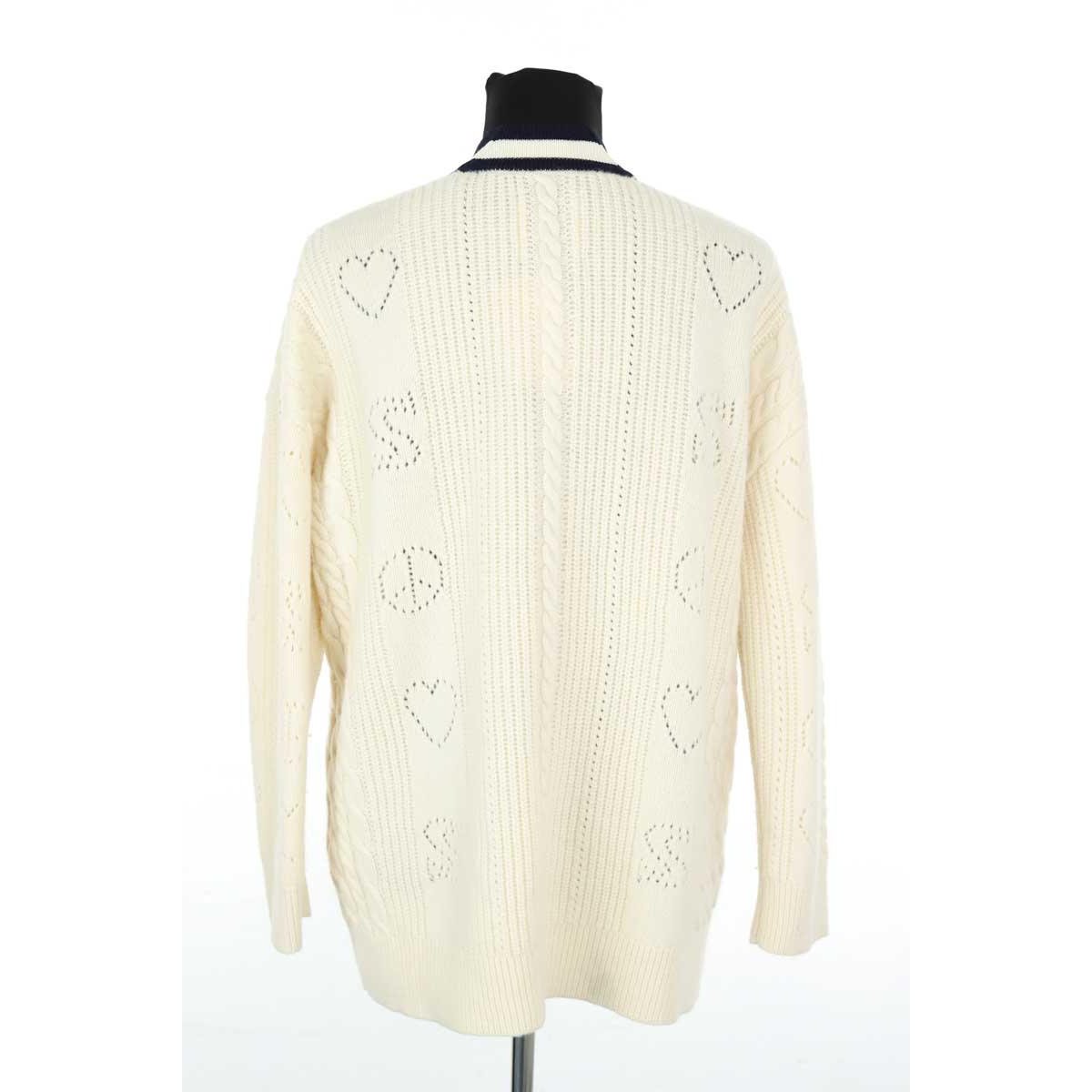 Cardigan - Très Bon État ecru, SANDRO