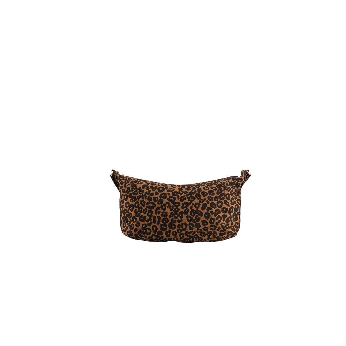 Sac crossbody imprimé MINI CHARLOT léopard marron, RIVEDROITE