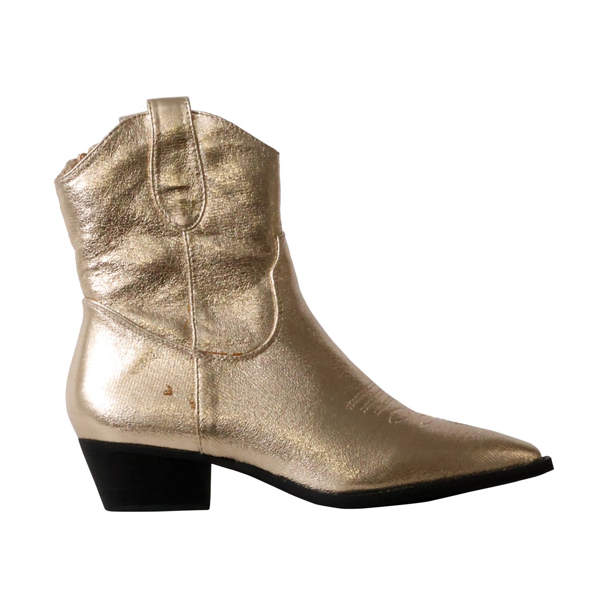 Bottines à Zip or, ENZA NUCCI