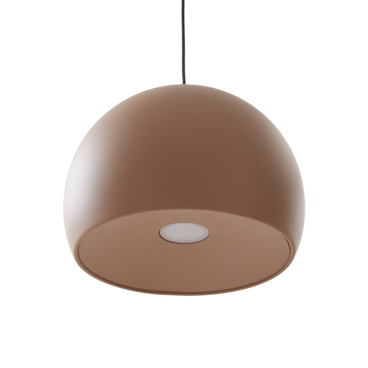 Suspension en aluminium designLED, Lythara marron clair, LUCANDE