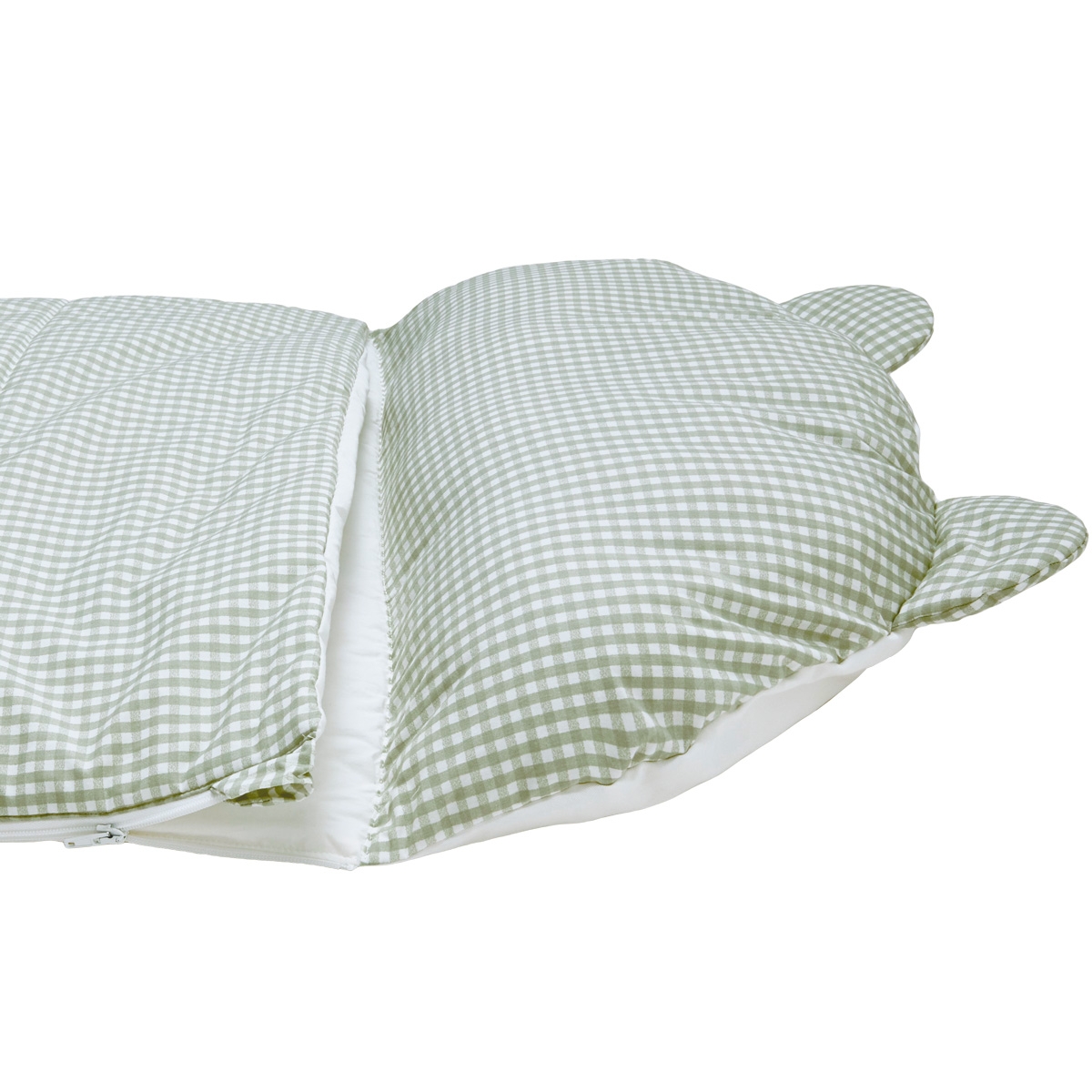Sac de couchage maternelle 'FilOdoo' OLIVE vert, LITTLE CREVETTE
