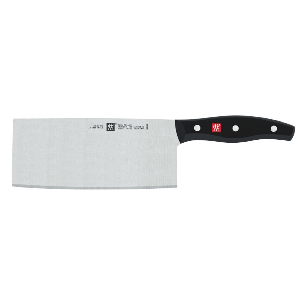 ZWILLING Signature Couteau de chef chinois 18 cm, lame lisse, acier inoxydable no-color, ZWILLING