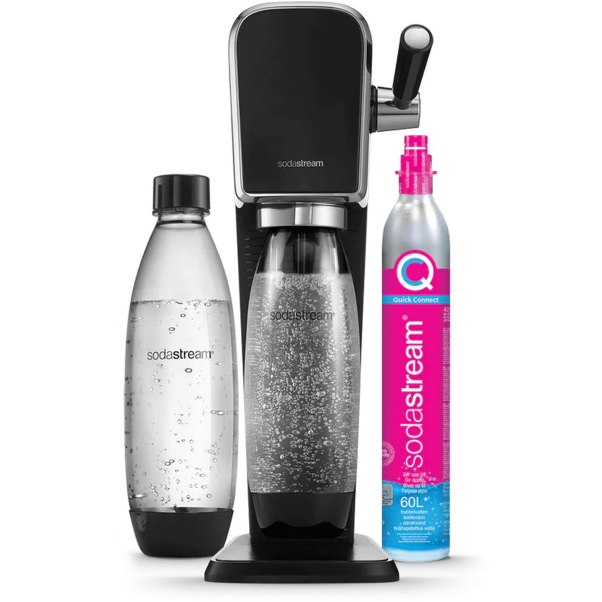 Machine à Soda Art ARTNLV noir, SODASTREAM