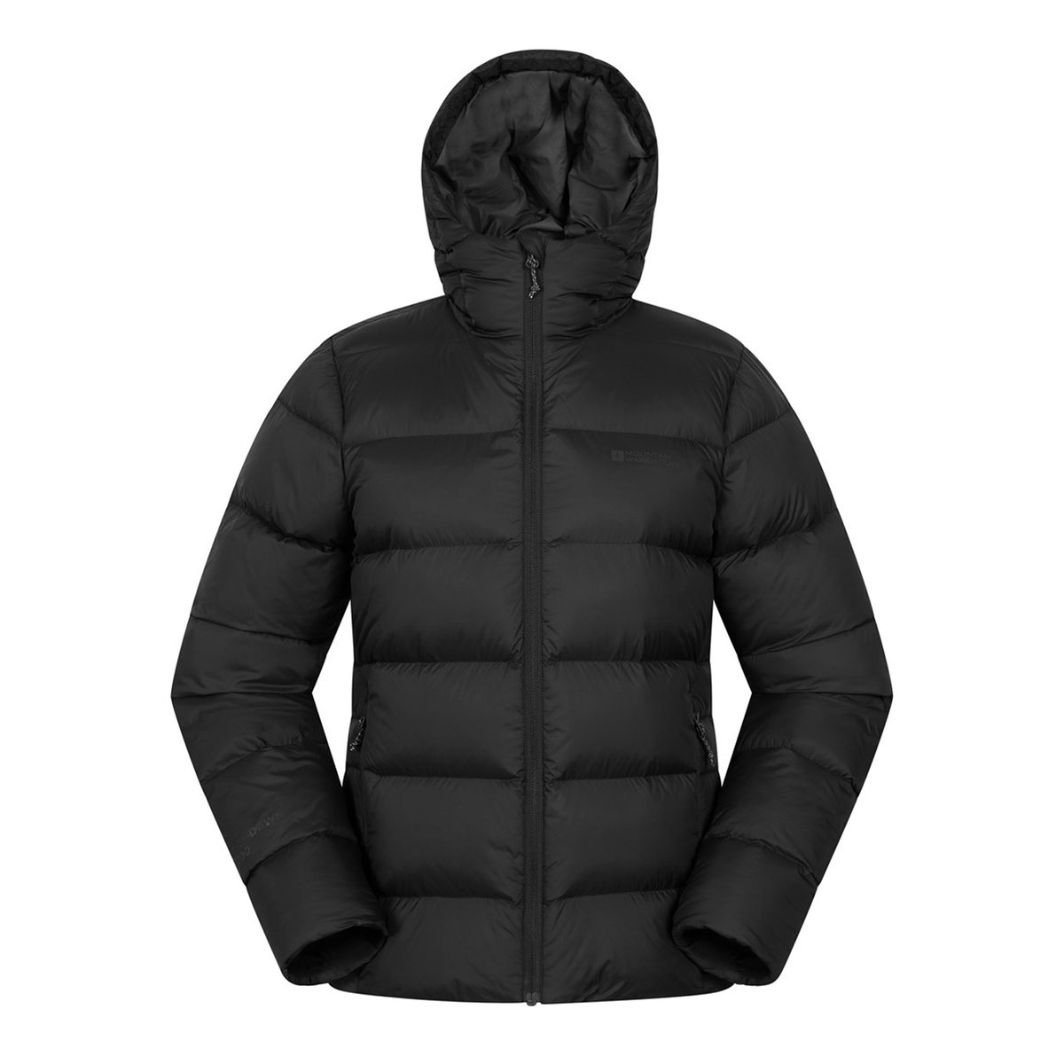 Veste rembourrée pliable STRATUS noir, MOUNTAIN WAREHOUSE
