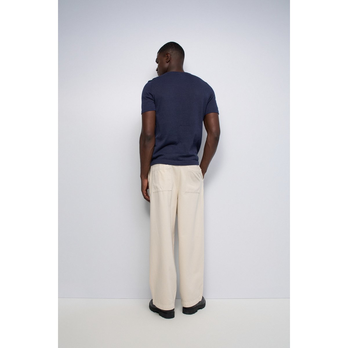 T-SHIRT EN MAILLE TRICOTÉE beige, SALSA JEANS