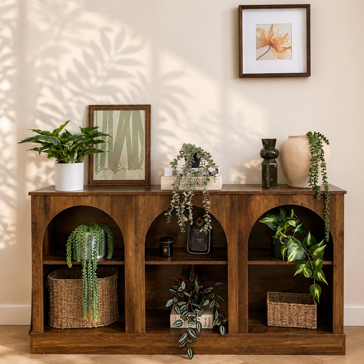 Dieffenbachia artificiel 40cm vert, LIGNE DECO
