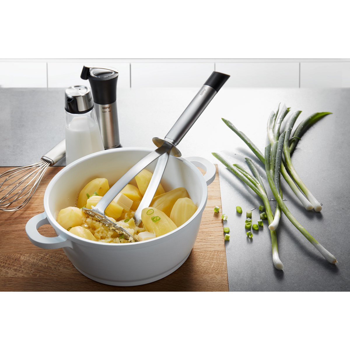 Presse-purée PRIMELINE argent, GEFU