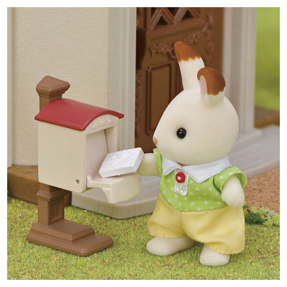 L5708 La grande maison eclairee et sa piece secrete couleur unique, SYLVANIAN FAMILIES