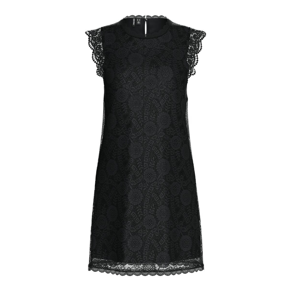 Sleeveless Lace Dress black, PIECES