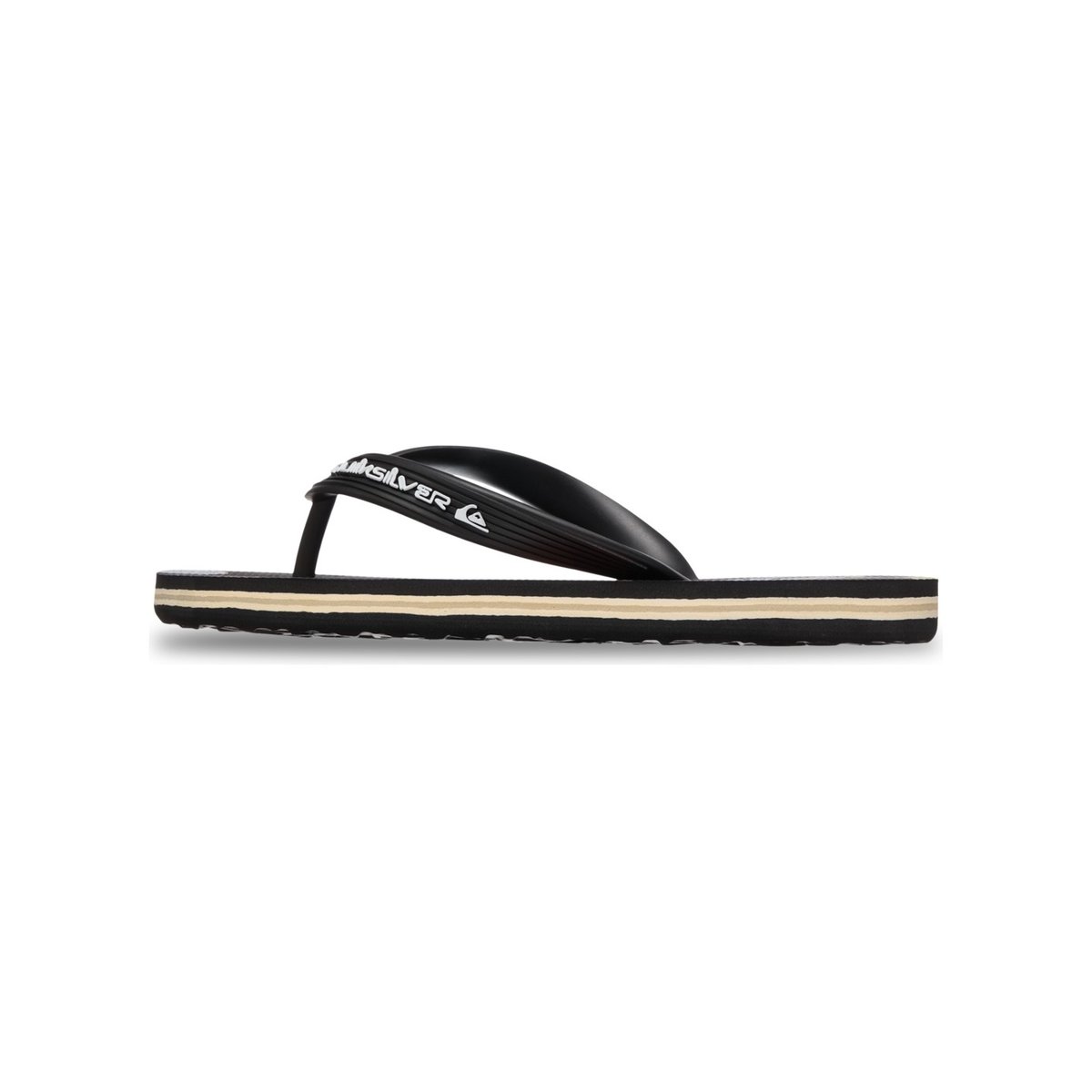 Tongs ONE PIECE MOLOKAI ART noir black, QUIKSILVER