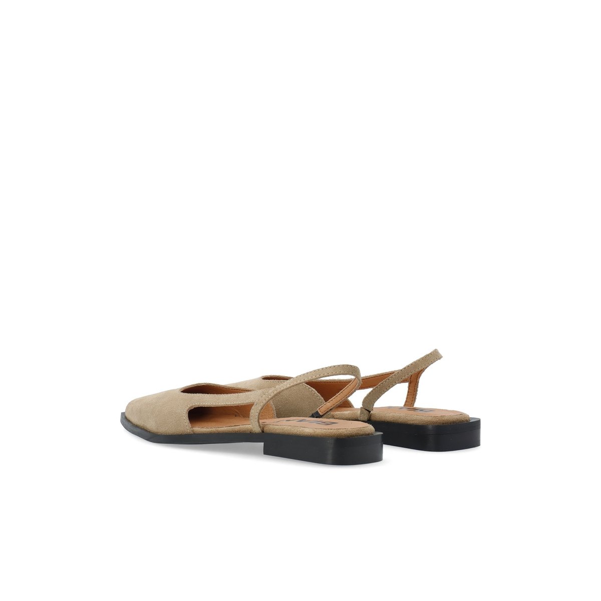 Chaussures À Bride Arrière sand1, BIANCO