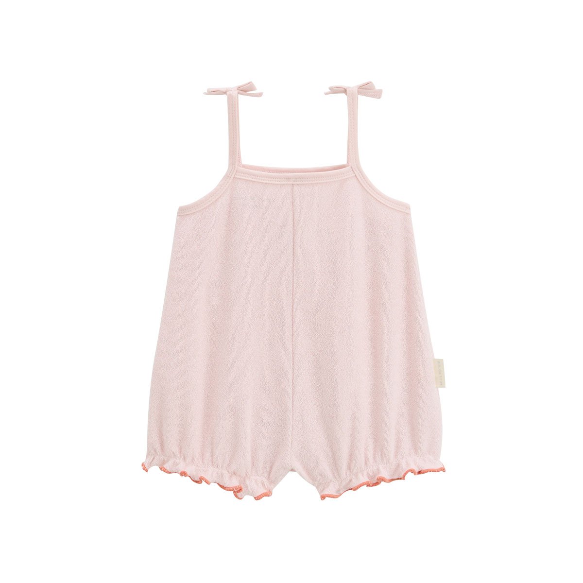 Barboteuse bébé en éponge Saona rose, PETIT BEGUIN