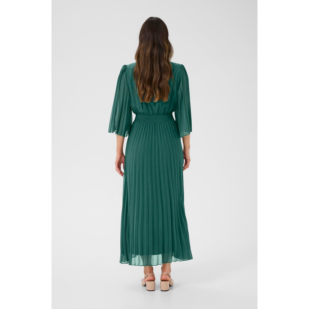 Robe vert posy green, CREAM
