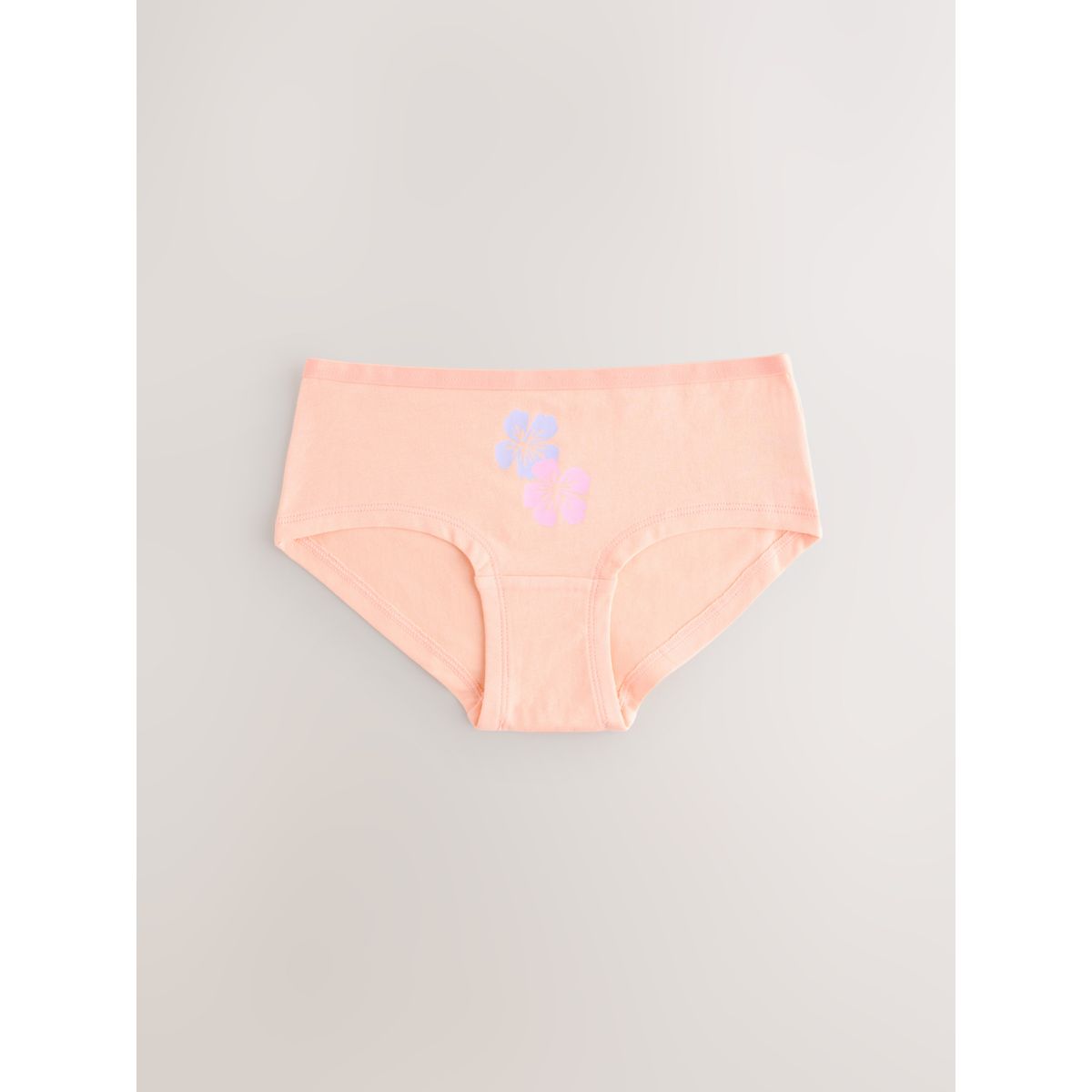 Slip imprimé taille basse, lot de 5 rose/lilas, NEXT