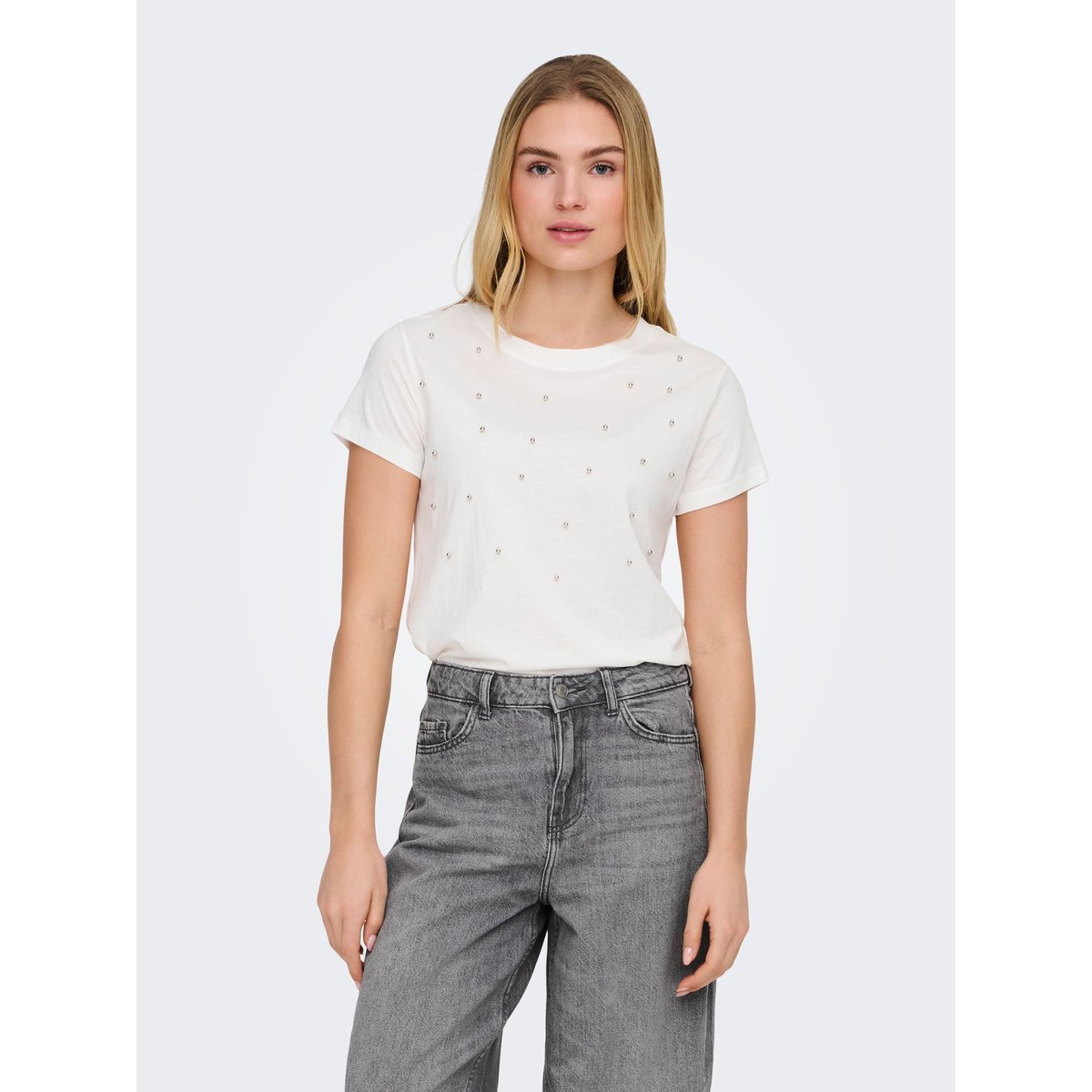 T-Shirt cloud dancer, JDY