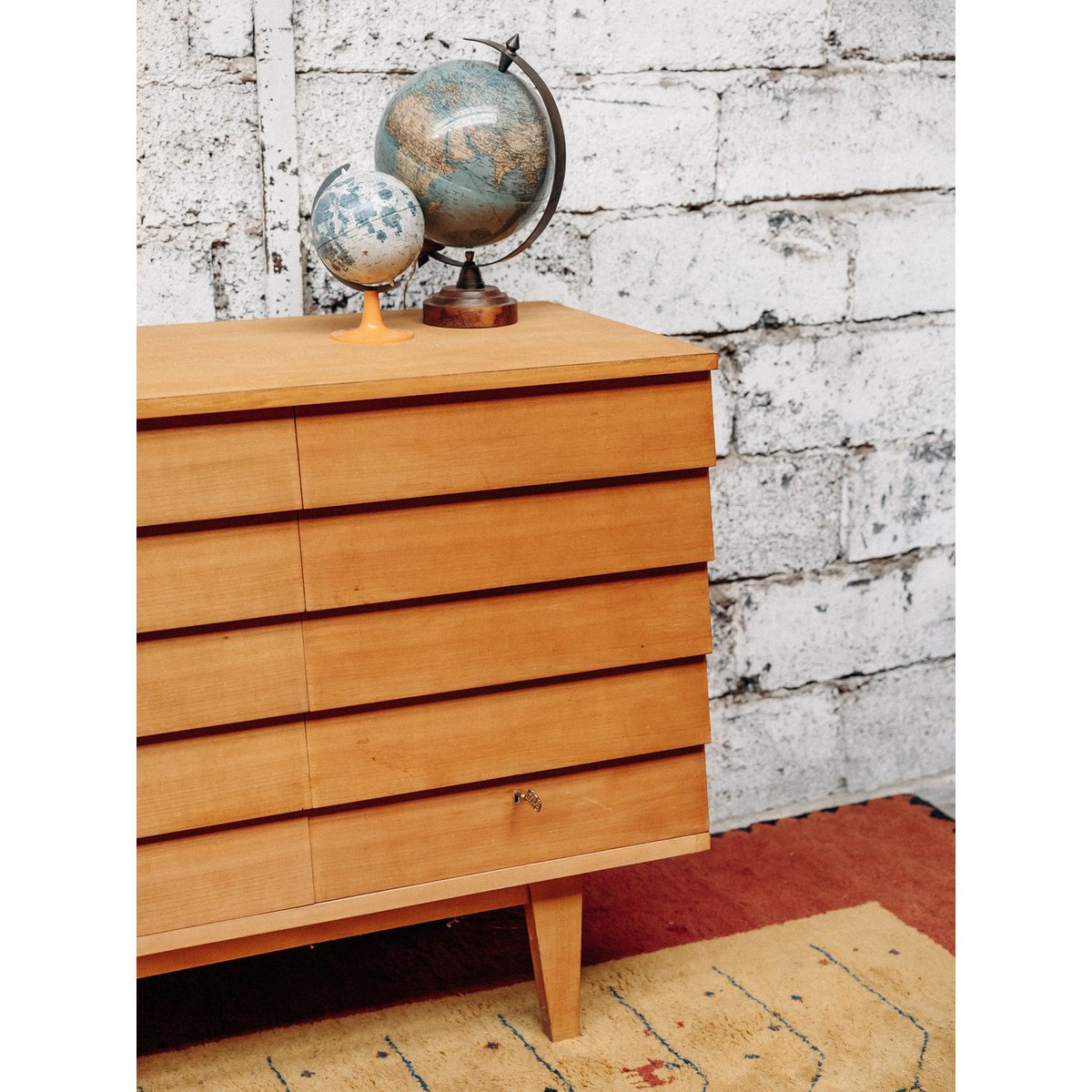 Meuble de rangement en bois Gustave N°136 - Bon état bois, DEBONGOUT
