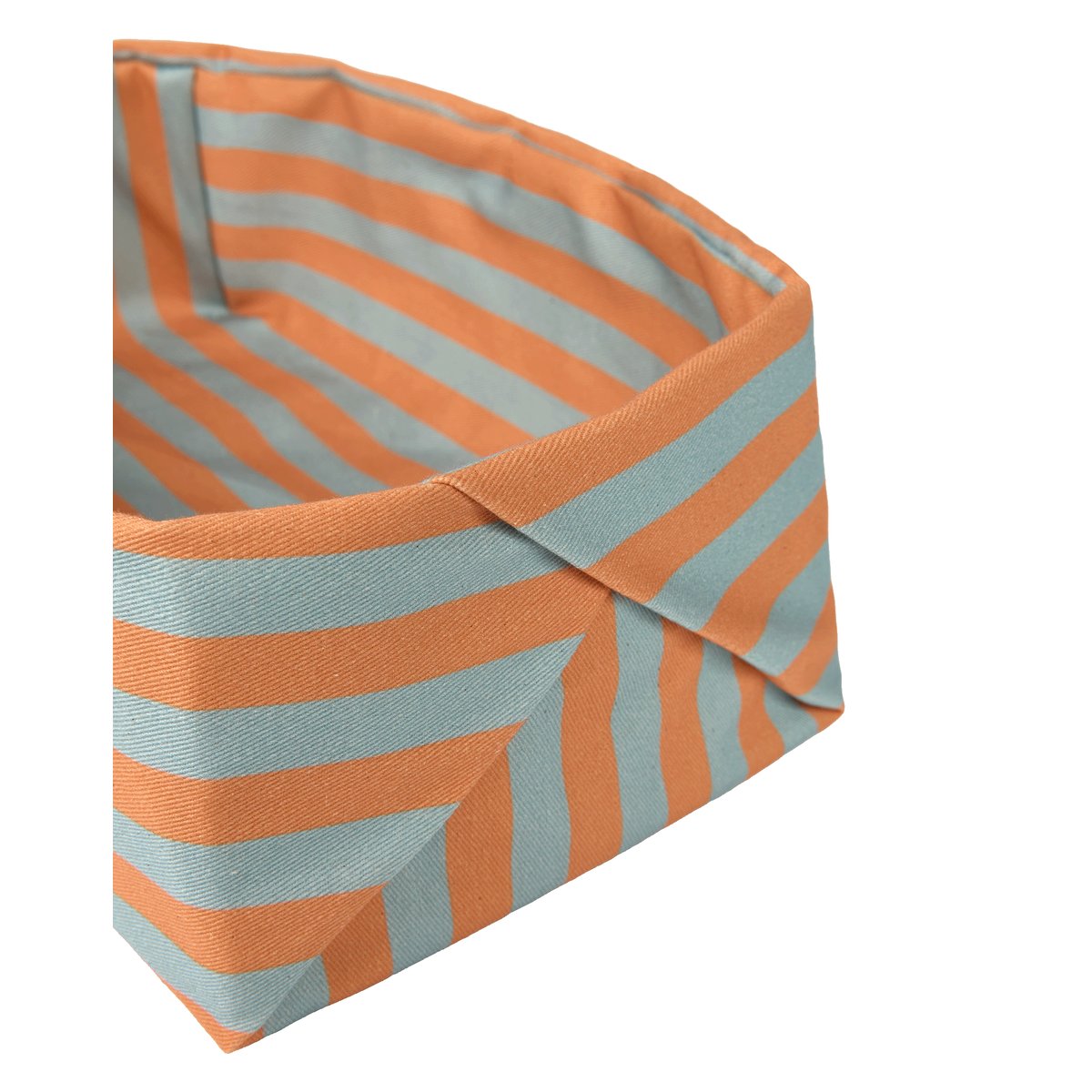 Panier à Pain rayures bleues et orange, NOBODINOZ