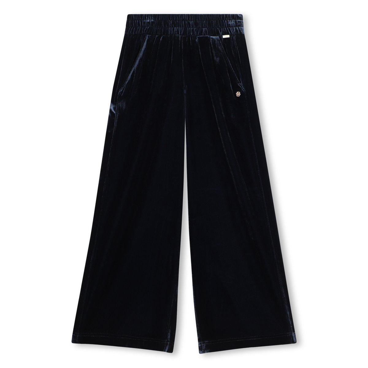 Pantalon velours bleu cargo, BOSS KIDSWEAR