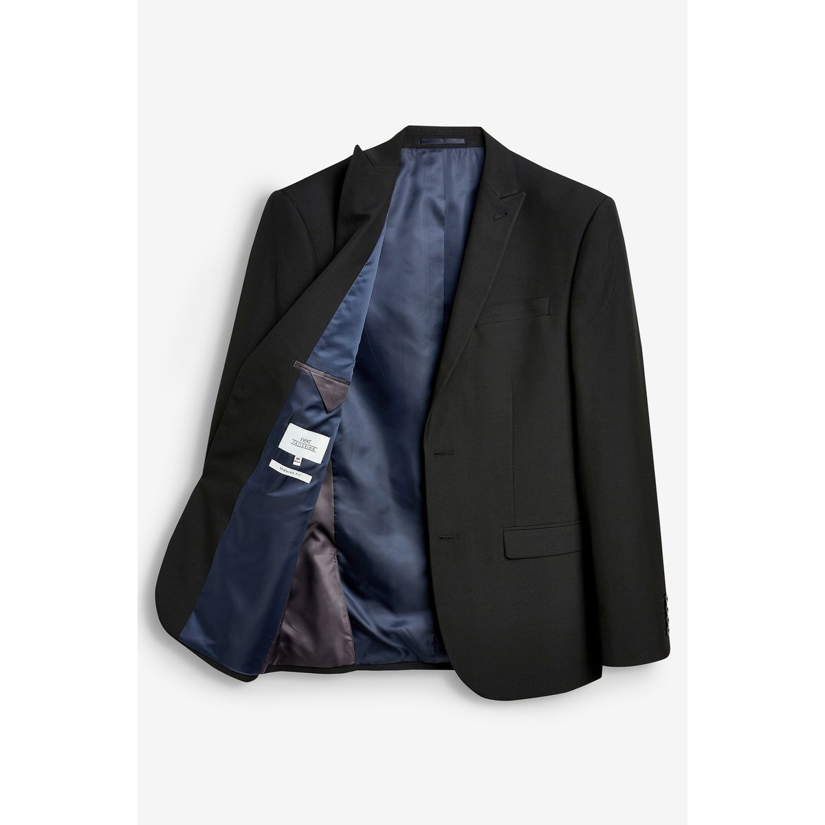 Veste de costume à deux boutons noir, NEXT